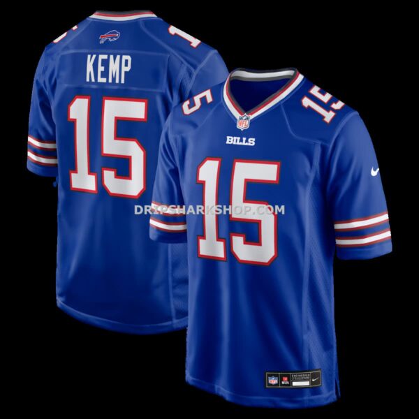 Mens Nike Jack Kemp Royal Buffalo Bills Game Retired Player Jersey