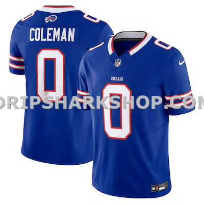 Mens Nike Keon Coleman Royal Buffalo Bills Team Vapor Fuse Limited Jersey