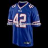 NFL04cb30G05-409d79 Mens Nike Dorian Williams Royal Buffalo Bills Home Game Jersey
