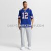 NFL04d723G10-d74371 Mens Nike Jim Kelly Royal Buffalo Bills Game Retired Player Jersey