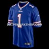 NFL04dba4G05-cd5b25 Mens Nike Number 1 Groom Royal Buffalo Bills Game Jersey