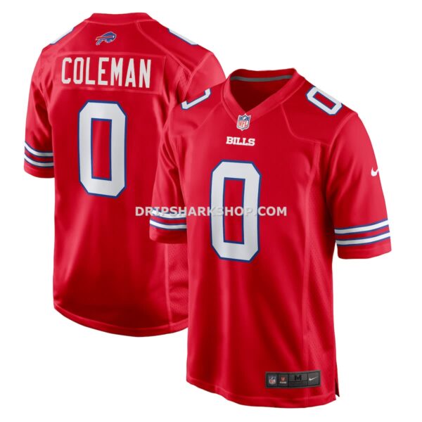 Mens Nike Keon Coleman Red Buffalo Bills Alternate Game Jersey