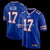 Mens Nike Josh Allen Royal Buffalo Bills Game Player Jersey