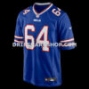 NFL04f239G05-cd2887 Mens Nike Ocyrus Torrence Royal Buffalo Bills Home Game Jersey