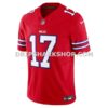 NFL04f560G05-72c422 Mens Nike Josh Allen Red Buffalo Bills Vapor Fuse Limited Jersey
