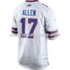 Mens Nike Josh Allen White Buffalo Bills Game Player Jersey Pi3139000