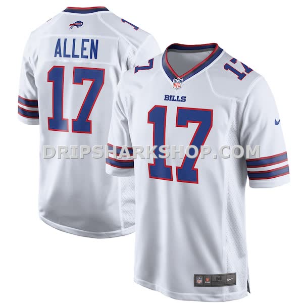 Mens Nike Josh Allen White Buffalo Bills Game Player Jersey Pi3139000