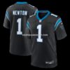 Mens Nike Cam Newton Black Carolina Panthers Team Retired Game Jersey