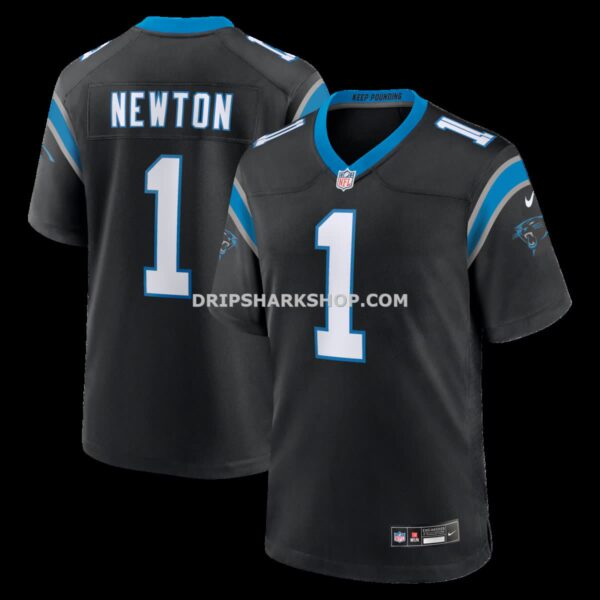 Mens Nike Cam Newton Black Carolina Panthers Team Retired Game Jersey