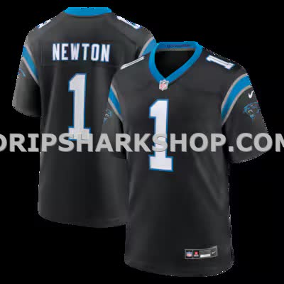 Mens Nike Cam Newton Black Carolina Panthers Team Retired Game Jersey