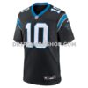 Mens Nike Ryan Fitzgerald Black Carolina Panthers Team Game Jersey