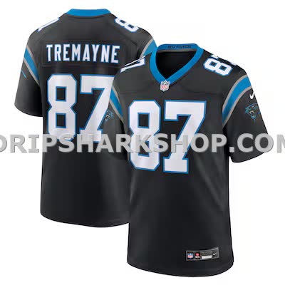 Mens Nike Brycen Tremayne Black Carolina Panthers Team Game Jersey