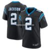Mens Nike Mike Jackson Black Carolina Panthers Game Jersey