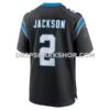 Mens Nike Mike Jackson Black Carolina Panthers Game Jersey