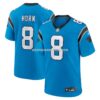 Mens Nike Jaycee Horn Blue Carolina Panthers Alternate Game Jersey