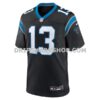 Mens Nike Hunter Renfrow Black Carolina Panthers Team Game Jersey