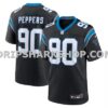Mens Nike Julius Peppers Black Carolina Panthers Retired Player Game Jersey