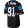 Mens Mitchell And Ness Kevin Greene Black Carolina Panthers Legacy Replica Jersey Pi3604000