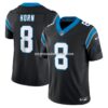 Mens Nike Jaycee Horn Black Carolina Panthers Vapor Fuse Limited Jersey