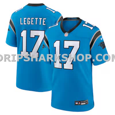 Mens Nike Xavier Legette Blue Carolina Panthers Alternate Game Jersey