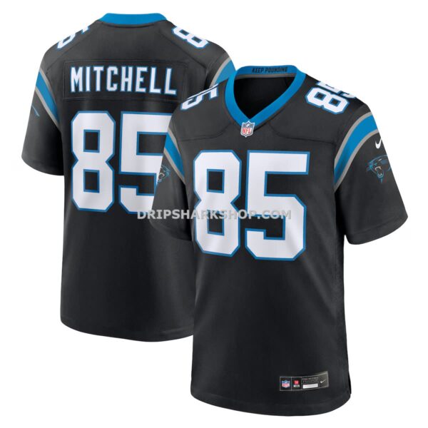 NFL055f2fG04-3ff07d Mens Nike James Mitchell Black Carolina Panthers Team Game Jersey