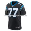 Mens Nike Yosh Nijman Black Carolina Panthers Game Jersey