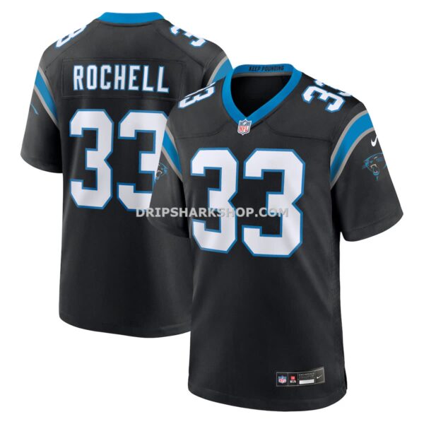 NFL05765dG04-3f26ea Mens Nike Robert Rochell Black Carolina Panthers Team Game Jersey