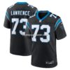 NFL057a3dG04-0050f7 Mens Nike Rashard Lawrence Black Carolina Panthers Game Jersey