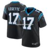 Mens Nike Xavier Legette Black Carolina Panthers Team Game Player Jersey