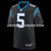 NFL058d17G05-393e90 Mens Nike Jaelan Phillips Black Carolina Panthers Game Jersey