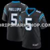 NFL058d17M01-8f9fd8 Mens Nike Jaelan Phillips Black Carolina Panthers Game Jersey