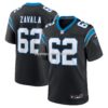 Mens Nike Chandler Zavala Black Carolina Panthers Game Jersey