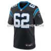 Mens Nike Chandler Zavala Black Carolina Panthers Game Jersey