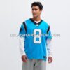 Mens Nike Jaycee Horn Blue Carolina Panthers Vapor Fuse Limited Jersey