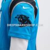 Mens Nike Jaycee Horn Blue Carolina Panthers Vapor Fuse Limited Jersey
