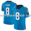 Mens Nike Jaycee Horn Blue Carolina Panthers Vapor Fuse Limited Jersey