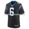 Mens Nike Sam Martin Black Carolina Panthers Team Game Jersey