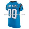 Mens Nike Blue Carolina Panthers Vapor Fuse Elite Custom Jersey