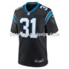 Mens Nike Corey Thornton Black Carolina Panthers Team Game Jersey