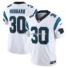 Mens Nike Chuba Hubbard White Carolina Panthers Vapor Fuse Limited Jersey