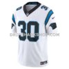 Mens Nike Chuba Hubbard White Carolina Panthers Vapor Fuse Limited Jersey