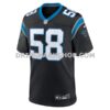 Mens Nike Thomas Davis Sr Black Carolina Panthers Team Retired Game Jersey