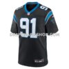 Mens Nike Patrick Jones Ii Black Carolina Panthers Team Game Jersey