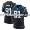 Mens Nike Patrick Jones Ii Black Carolina Panthers Team Game Jersey