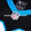 Mens Nike Trevin Wallace Black Carolina Panthers Team Game Jersey
