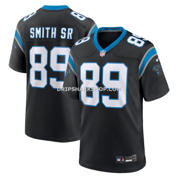 Mens Nike Steve Smith Sr Black Carolina Panthers Retired Player Game Jersey