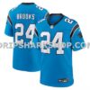 NFL05e96fM01-9914e5 Mens Nike Jonathon Brooks Blue Carolina Panthers Alternate Game Player Jersey