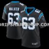 NFL05ec38M01-262277 Mens Nike Rasheed Walker Black Carolina Panthers Team Game Jersey