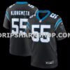 NFL05eed8M01-346c55 Mens Nike Maema Njongmeta Black Carolina Panthers Team Game Jersey
