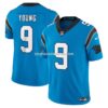 NFL05efc0G04-2d7b6f Mens Nike Bryce Young Blue Carolina Panthers Vapor Fuse Limited Jersey